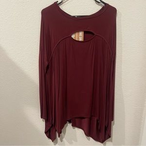 Mittoshop Maroon Tunic - Size M/L